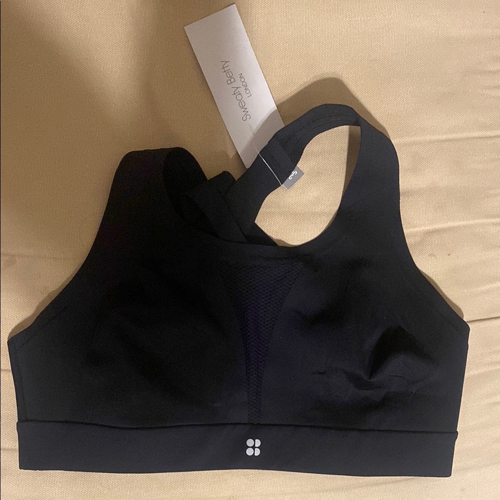 Black Women's Sports Bra by Sweaty Betty